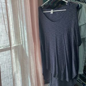 Blue Old Navy Luxe T-shirt
